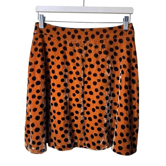 Madewell Velvet Circle Mini Skirt Size 4 - Picture 9 of 9